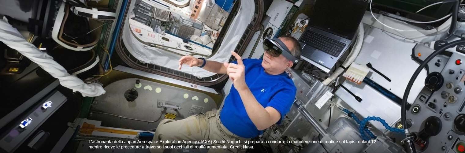 Progetto di Realtà aumentata per astronauti
